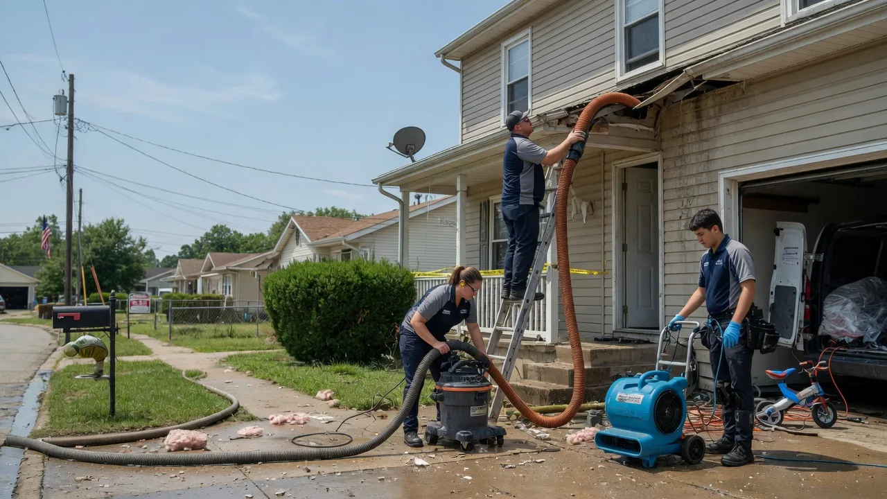 Water Damage Restoration in Benson, IL near me
